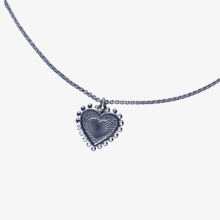 Collar Silver Heart