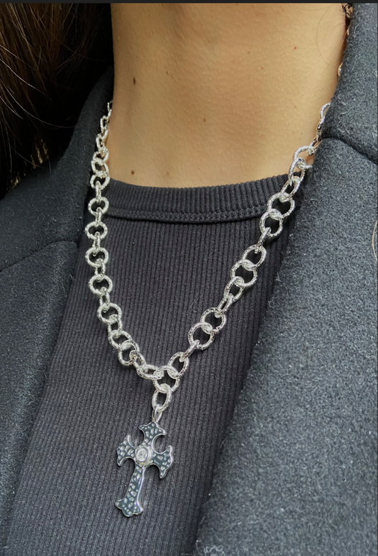 Collar Silver Cross